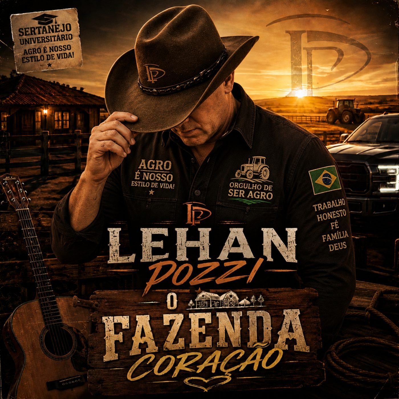 Lehan Pozzi - capa do EP O Fazenda Coração